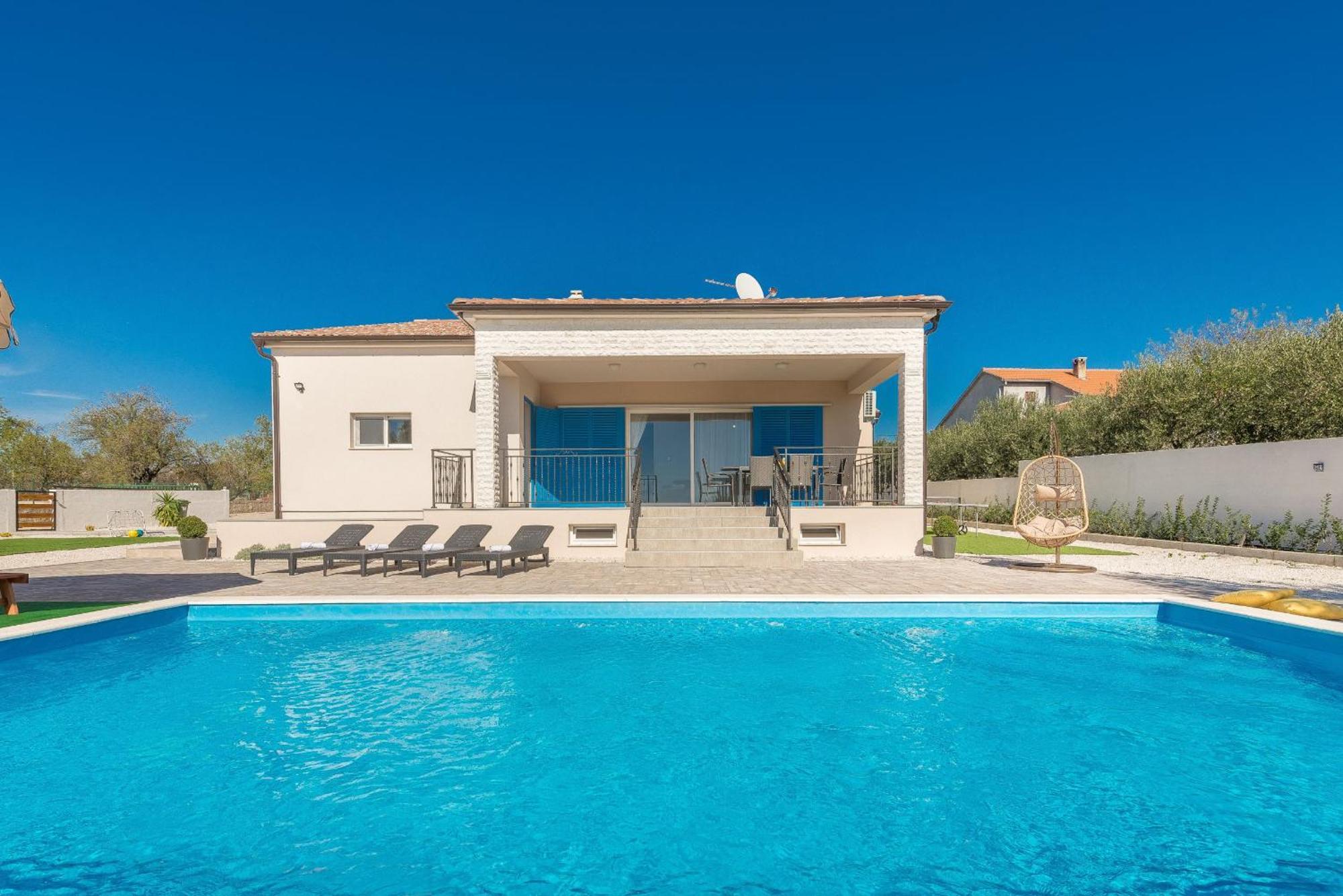 Villa Tara Zadarvillas Tinj Exteriér fotografie