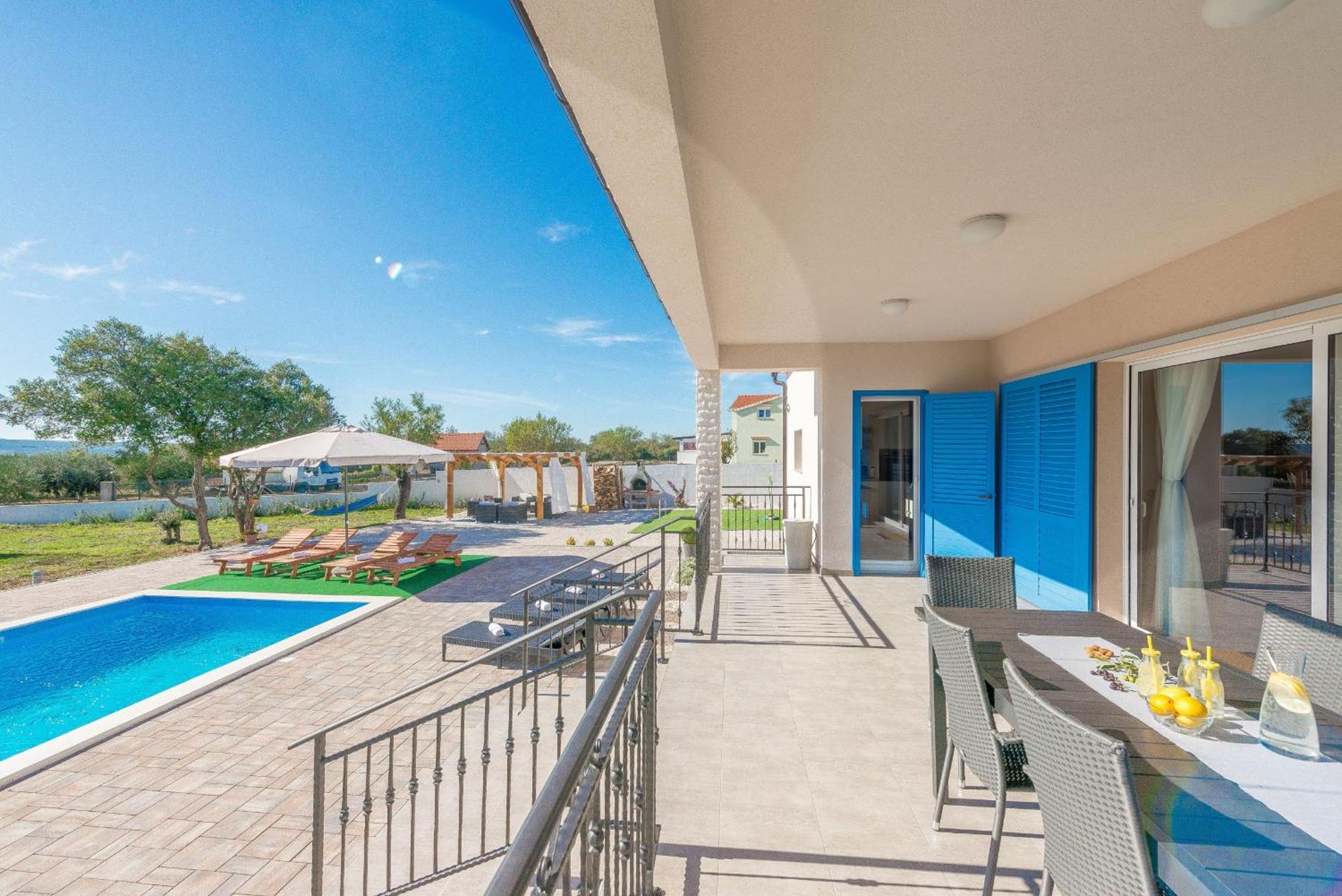Villa Tara Zadarvillas Tinj Exteriér fotografie