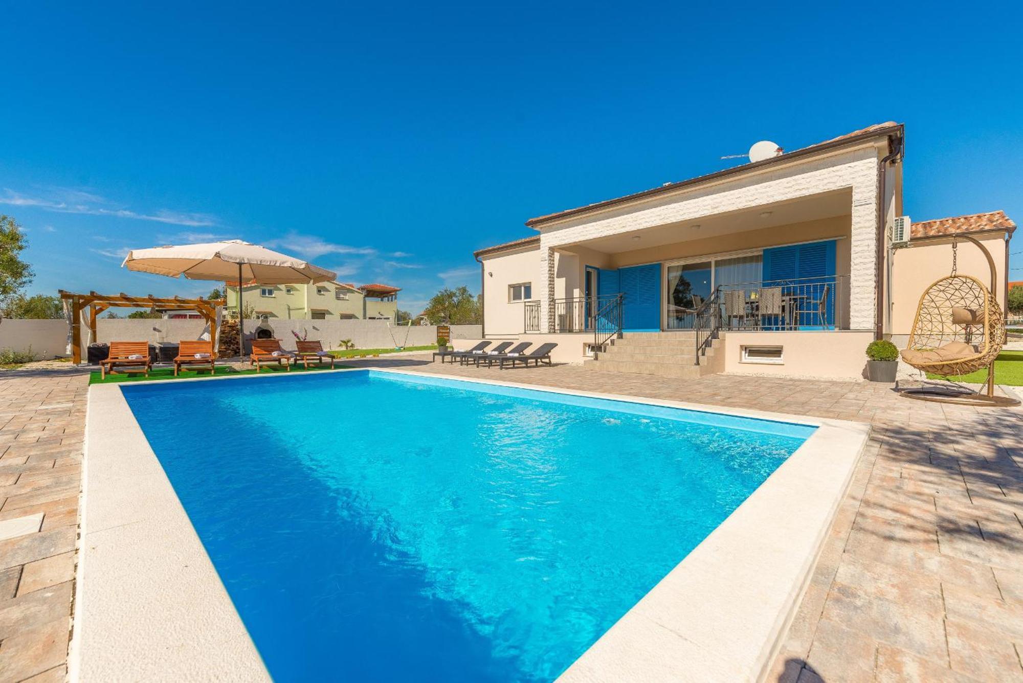 Villa Tara Zadarvillas Tinj Exteriér fotografie