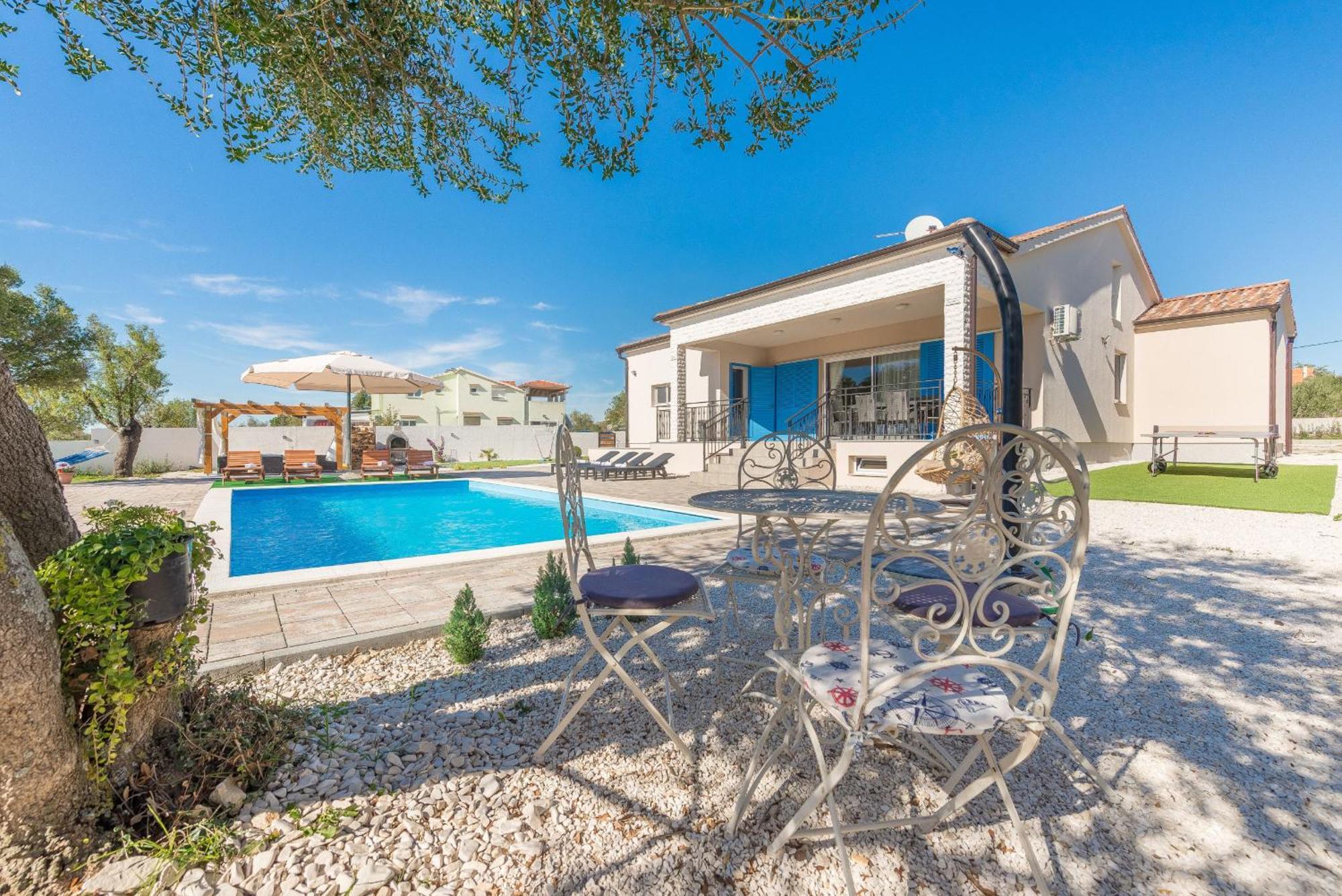 Villa Tara Zadarvillas Tinj Exteriér fotografie